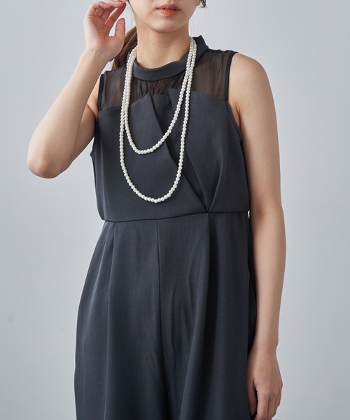 MAISON BREEZE(メゾンブリーズ)の「【MAISON BREEZE】7mmパール スーパーロングネックレス OSWY(ネックレス・レディース・ホワイト・FREE)」の5枚目の写真