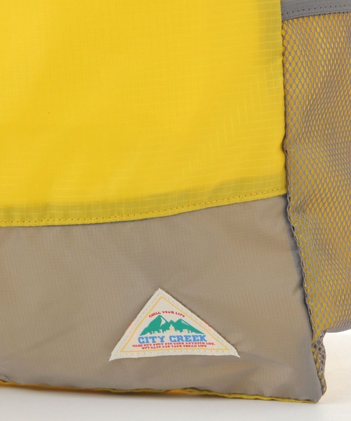 niko and...（ニコアンド）の「【CITY CREEK】切り替えナップサック（バックパック/リュック・レディース・ブルー/カーキ・0）」の8枚目の写真