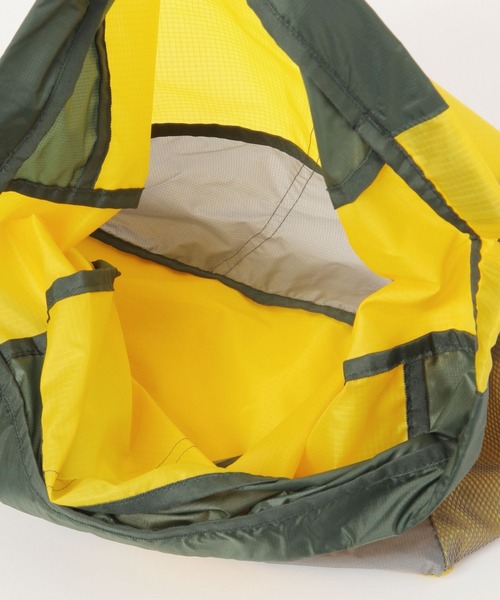 niko and...（ニコアンド）の「【CITY CREEK】切り替えナップサック（バックパック/リュック・レディース・ブルー/カーキ・0）」の6枚目の写真