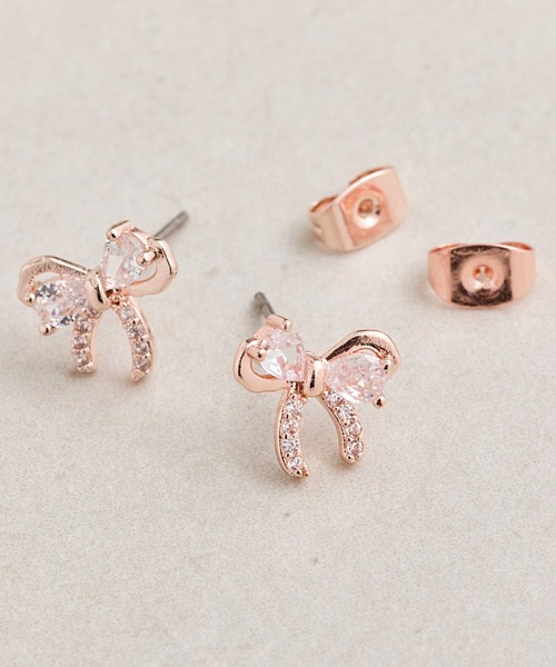 セール】ガラスリボン6ペアセットピアス（ピアス（両耳用