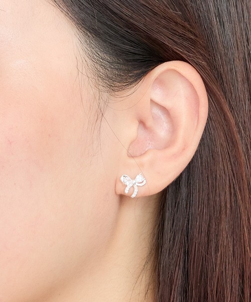 ピアスセット メタルハート樹脂ポストセットピアス | 【公式】MUK ONLINE SHOP