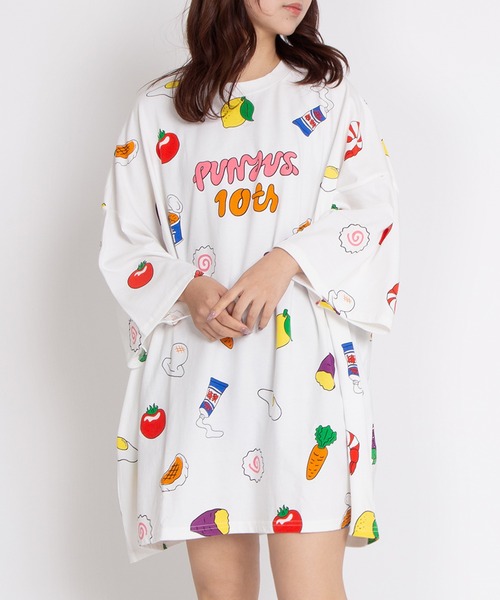 プニュズ GU PUNYUS familyビッグTシャツ 10周年 大きいサイズ プニュズ GU PUNYUS familyビッグTシャツ 10周年 大きいサイズ