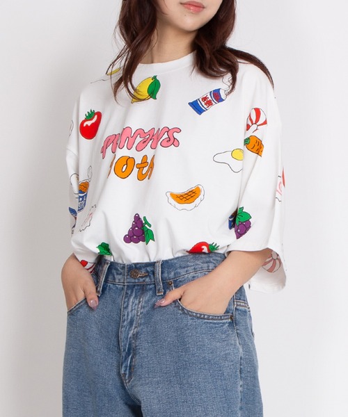 プニュズ GU PUNYUS familyビッグTシャツ 10周年 大きいサイズ 新品 PUNYUS Tシャツ プニュズ familyビッグTシャツ 10周年記念