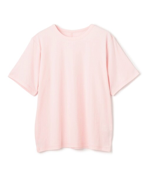 tシャツ 「接触冷感/UVケア」ドライタッチフライス ハーフスリーブT レディース 接触冷感/UVケア】ドライタッチフライス ハーフスリーブT