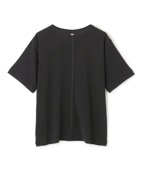 UNFILO(アンフィーロ)の「ドライタッチフライス ハーフスリーブT(Tシャツ/カットソー・レディース・グレー系/ブラック系/ピンク系/ホワイト系・LARGE/SMALL/MEDIUM)」の15枚目の写真