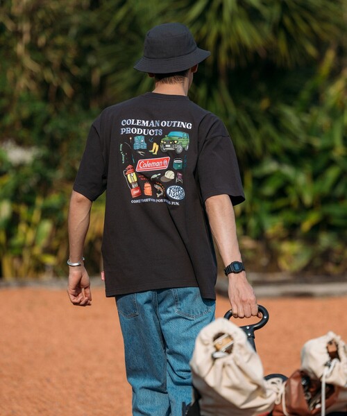 セール】Coleman/コールマン 別注 coleman fishing goods SS TEE（T