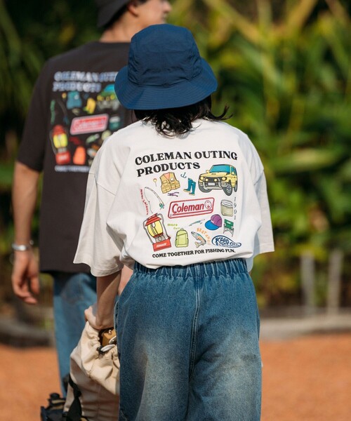 セール】Coleman/コールマン 別注 coleman fishing goods SS TEE（T