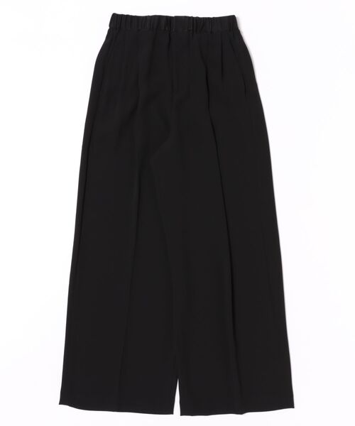 ROPE'(ロペ)の「【洗える・カセット服】ライトトリアセイージーワイドパンツ/お仕事・通勤・セットアップ対応(その他パンツ・レディース・ベージュ/ネイビー/ブルー/ワイン/ブラック・36/38)」の1枚目の写真