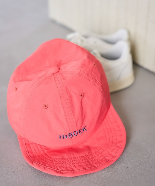 studio CLIP（スタディオクリップ）の「【抗菌防臭】洗えるワイヤー入りロゴキャップ（キャップ・レディース・レッド/ネイビー/オフホワイト/カーキ・FREE）」の16枚目の写真