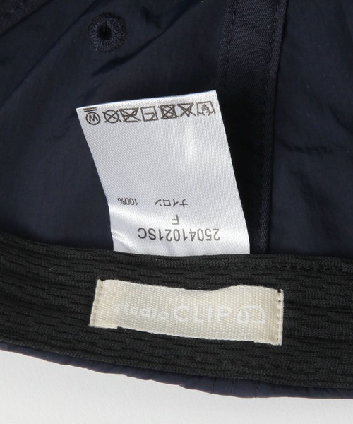 studio CLIP（スタディオクリップ）の「【抗菌防臭】洗えるワイヤー入りロゴキャップ（キャップ・レディース・レッド/ネイビー/オフホワイト/カーキ・FREE）」の10枚目の写真