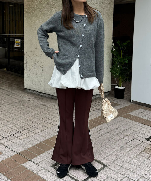CHANEL シャネル　フレア　ウール　キュロット　ハイウエスト　タックパンツ 新作人気 CHANEL シャネルフレアウールキュロットハイウエスト