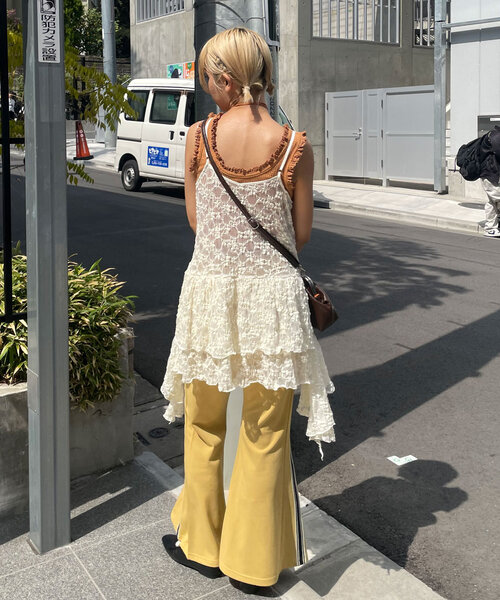Tacky フレアトラックパンツ 79080697b_8_d_215.jpg