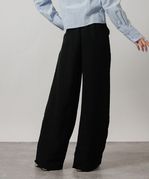 Social GIRL(ソーシャルガール)の「ストレートリラックスイージーパンツ(その他パンツ・レディース・ブラック/グレイッシュベージュ/テラコッタ・M)」の10枚目の写真
