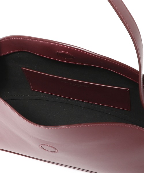 ESTNATION（エストネーション）の「WITH GOOD SHOES / BOXY BAG（ショルダーバッグ・レディース・ボルドー/ベージュ・FREE）」の7枚目の写真