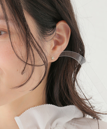 GIGI ジジ　IENA別注　Triangle diamond ピアス　片耳 IENA（イエナ）の「GIGI/ジジ pearl star earrings ピアス(両耳