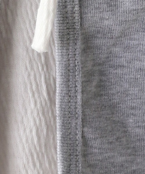 FOREVER 21（フォーエバー トゥエンティーワン）の「【2025SS】レイヤード風フリルＴシャツ（Tシャツ/カットソー・レディース・ネイビー/グレー/レッド・FREE）」の15枚目の写真