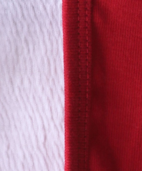 FOREVER 21（フォーエバー トゥエンティーワン）の「【2025SS】レイヤード風フリルＴシャツ（Tシャツ/カットソー・レディース・ネイビー/グレー/レッド・FREE）」の14枚目の写真