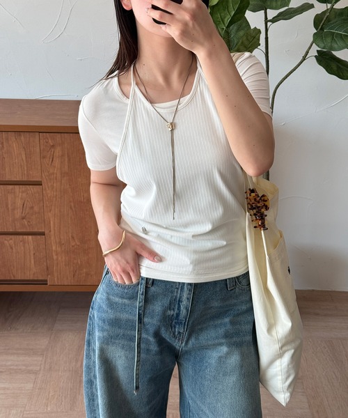 魅力を引き出す☆【KITH】ホルターネックとパンツのセットアップ KITH セットアップ(レディース) - 海外通販のBUYMA