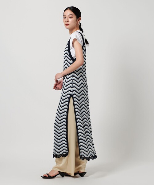 未使用^_^BY別注★loganニットワンピース セール】【別注】＜LOGAN knitting mills＞ニット ワンピース