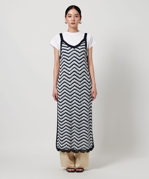 未使用^_^BY別注★loganニットワンピース セール】【別注】＜LOGAN knitting mills＞ニット ワンピース