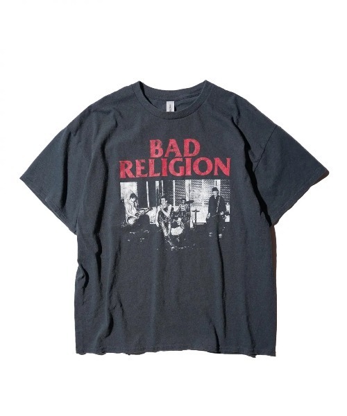 THRIFTY LOOK(スリフティールック)の「THRIFTY LOOK スリフティルック / THRIFTY"BAD RELIGION"TEE(Tシャツ/カットソー・メンズ・ブラック・XX-LARGE/LARGE/X-LARGE/MEDIUM)」の1枚目の写真