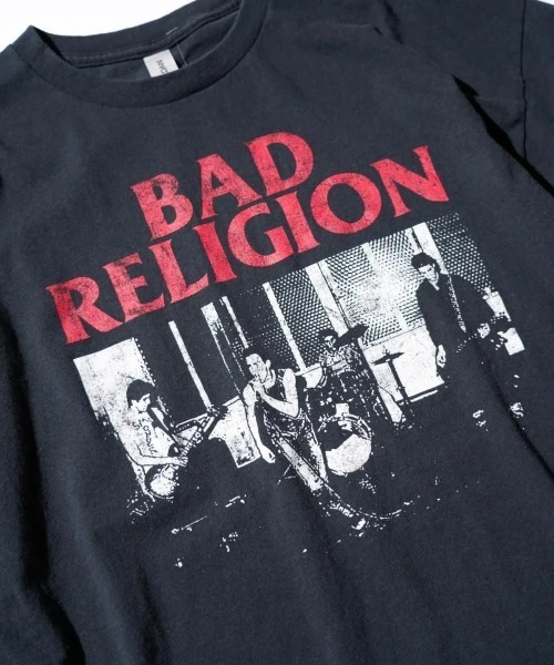 THRIFTY LOOK(スリフティールック)の「THRIFTY LOOK スリフティルック / THRIFTY"BAD RELIGION"TEE(Tシャツ/カットソー・メンズ・ブラック・XX-LARGE/LARGE/X-LARGE/MEDIUM)」の3枚目の写真