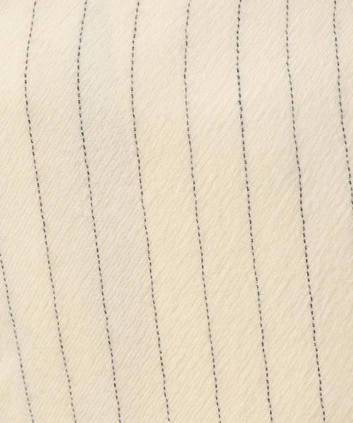 green label relaxing（グリーンレーベルリラクシング）の「CB WカルゼST BACKゴム パンツ◆（その他パンツ・レディース・オフホワイト/ライトグレー/ネイビー・40/38）」の7枚目の写真