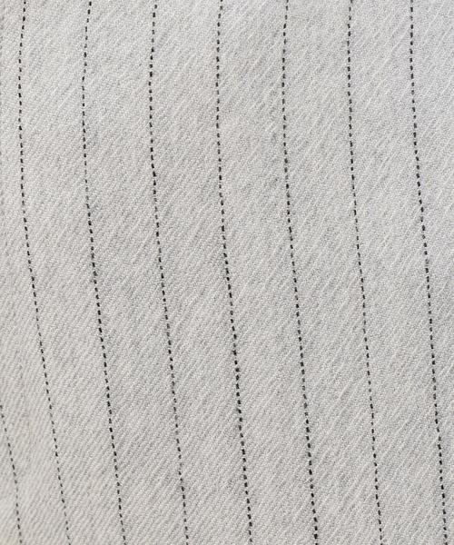 green label relaxing（グリーンレーベルリラクシング）の「CB WカルゼST BACKゴム パンツ◆（その他パンツ・レディース・オフホワイト/ライトグレー/ネイビー・40/38）」の9枚目の写真