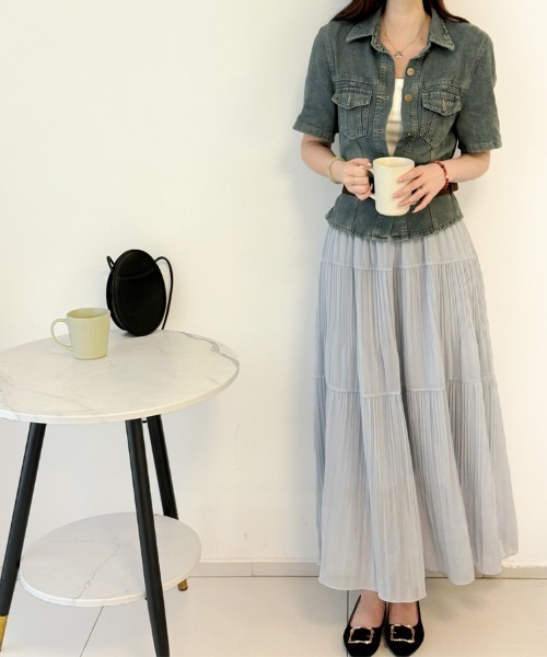 特別セール❗新品❗LOVE GIRLS MARKET 白 フレアスカート2枚重ね セール】フレアスカート チュールスカート（スカート