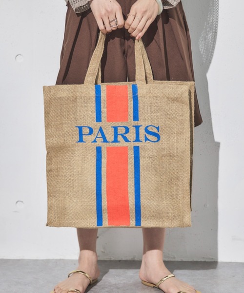 MAISON BENGAL（マイソンベンガル）の「［Maison Bengal］ロゴジュートトート（トートバッグ・レディース・その他・FREE）」の5枚目の写真