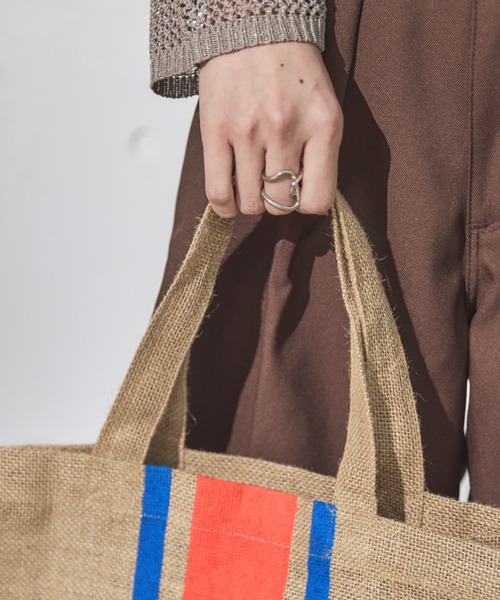 MAISON BENGAL（マイソンベンガル）の「［Maison Bengal］ロゴジュートトート（トートバッグ・レディース・その他・FREE）」の7枚目の写真