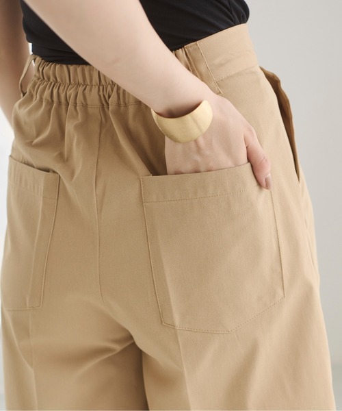 ANGIE（アンジー）の「ツイル ハーフパンツ（チノパンツ・レディース・ホワイト系その他/ベージュ/ブラック・FREE）」の7枚目の写真