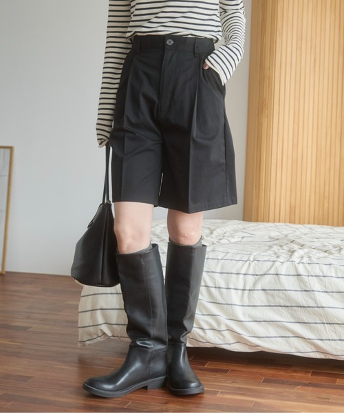 ANGIE（アンジー）の「ツイル ハーフパンツ（チノパンツ・レディース・ホワイト系その他/ベージュ/ブラック・FREE）」の20枚目の写真