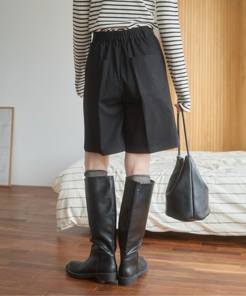 ANGIE（アンジー）の「ツイル ハーフパンツ（チノパンツ・レディース・ホワイト系その他/ベージュ/ブラック・FREE）」の22枚目の写真