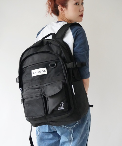 KANGOL カンゴール リュック ブラック KGSA-BG00197 楽天市場】[カンゴール] KANGOL リュック リュックサック