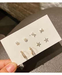 ピアスセット4ペア