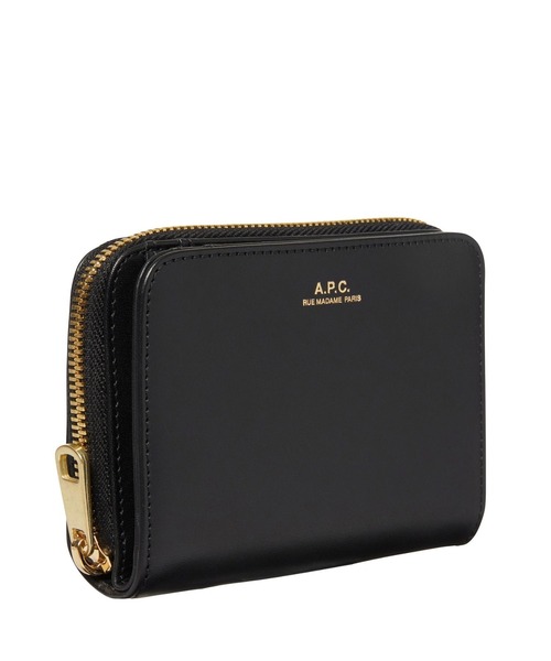 A.P.C.（アーペーセー）の「COMPACT EMMANUELLE（財布・レディース・ブラック・ONESIZE）」の4枚目の写真