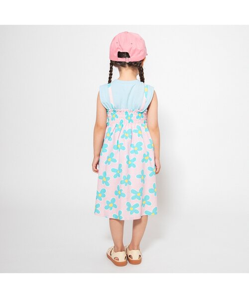 BREEZE（ブリーズ）の「【WEB限定/リンク/ジュニア対応】POP総柄2WAYワンピース（ワンピース・キッズ・ピンク/グリーン/イエロー/ベージュ・140/120/100/90）」の10枚目の写真