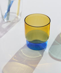 collex（コレックス）の「【amabro/アマブロ】TWO TONE STACKING CUP 300ml 耐熱ガラス ツートーン グラス スタッキング可（グラス/マグカップ/タンブラー）」