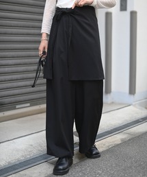 Marient | レイヤードラップワイドPT(スラックス)