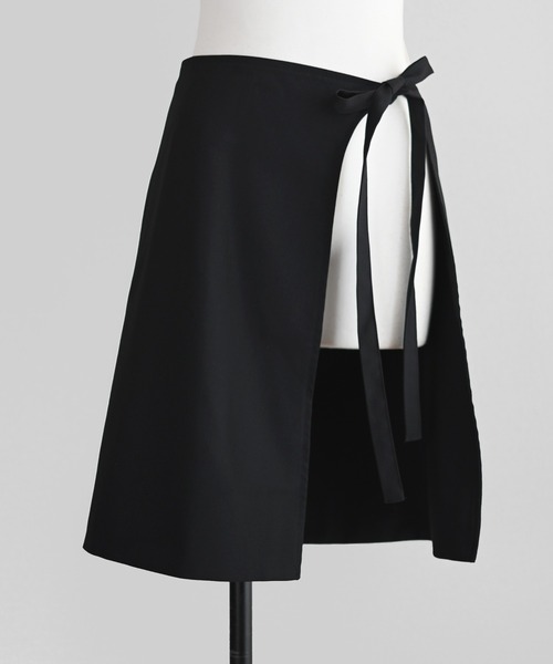 Marient(マリエント)の「レイヤードラップワイドPT(スラックス・レディース・ブラック・M)」の9枚目の写真