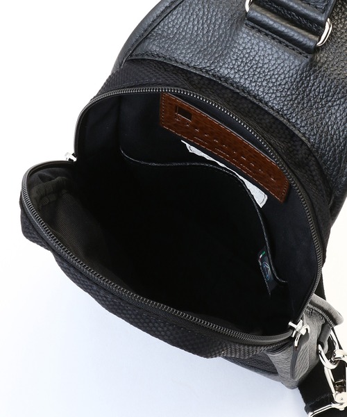 MONSIEUR NICOLE(ムッシュニコル)の「STEFANOMANO(ステファノマーノ)ボディバッグ(ボディバッグ/ウエストポーチ・メンズ・ブラック/ネイビー・FREE)」の9枚目の写真