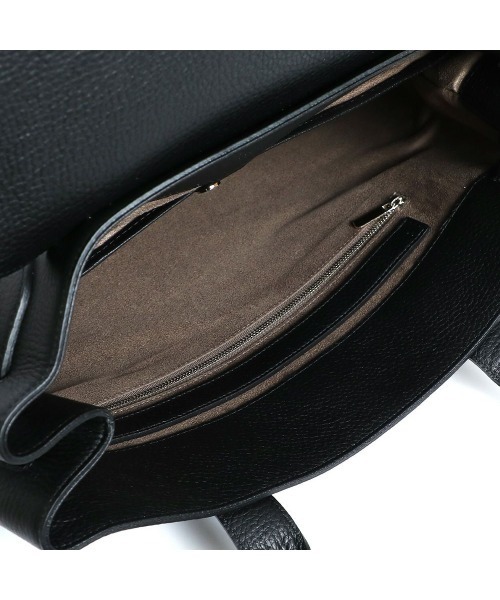PELLE MORBIDA（ペッレモルビダ）の「Maiden Voyage（メイデンヴォヤージュ） MB083-フラップトートバッグ（トートバッグ・レディース・ブラック/チャコールグレー/ベージュ/ネイビー・FREE）」の13枚目の写真