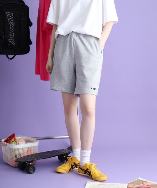 NERDY(ノルディ)の「エッセンシャルスウェットハーフパンツ(その他パンツ・メンズ・ベージュ/ネイビー/ブラック/グレー・L/M/S)」の5枚目の写真