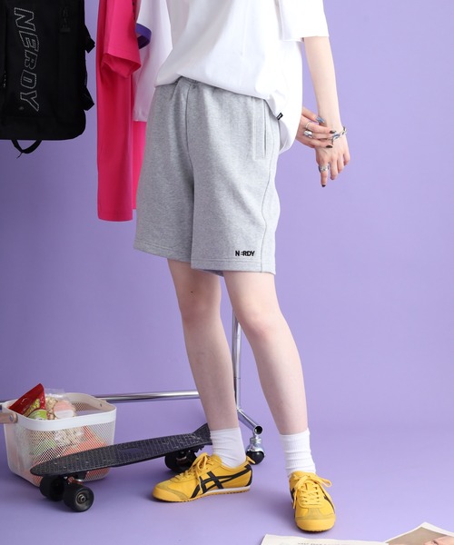 NERDY(ノルディ)の「エッセンシャルスウェットハーフパンツ(その他パンツ・メンズ・ベージュ/ネイビー/ブラック/グレー・L/M/S)」の6枚目の写真