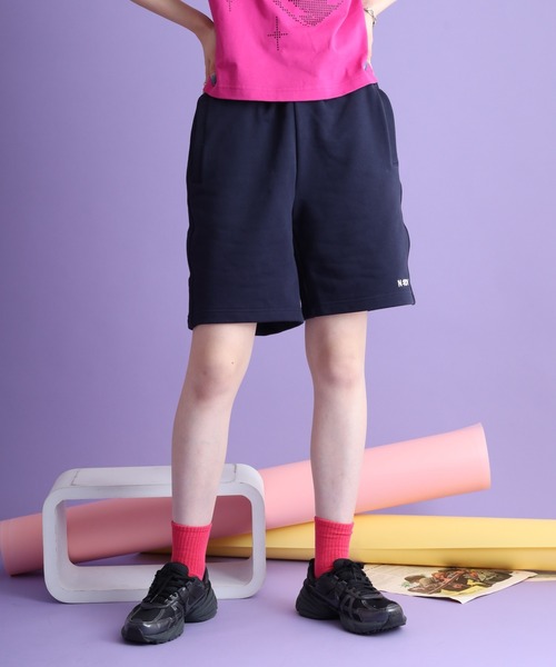 NERDY(ノルディ)の「エッセンシャルスウェットハーフパンツ(その他パンツ・メンズ・ベージュ/ネイビー/ブラック/グレー・L/M/S)」の21枚目の写真