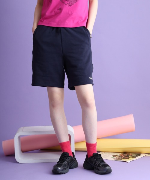 NERDY(ノルディ)の「エッセンシャルスウェットハーフパンツ(その他パンツ・メンズ・ベージュ/ネイビー/ブラック/グレー・L/M/S)」の22枚目の写真