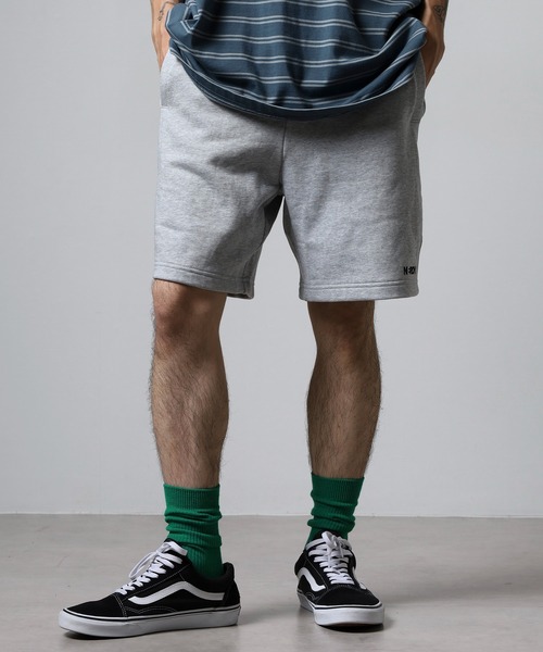 NERDY(ノルディ)の「エッセンシャルスウェットハーフパンツ(その他パンツ・メンズ・ベージュ/ネイビー/ブラック/グレー・L/M/S)」の10枚目の写真