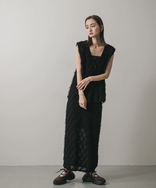 セール】フリンジニットスカート（スカート）｜SENSE OF PLACE