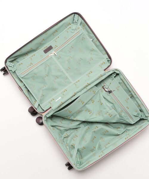 Siffler(シフレ)の「【LUNALUX/ルナルクス】 Cioccolatino バニティケース付き キャリーケース 62L(72L)(スーツケース/キャリーバッグ・レディース・ミント/チョコ/ピンク系その他・FREE)」の9枚目の写真